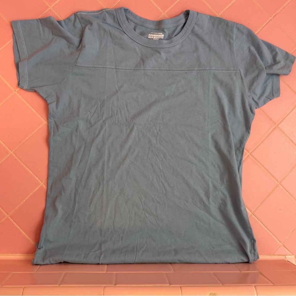 Big Bud Press Slate Blue Crewneck junior varsity Tee